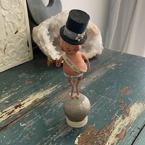 Lori Mitchell figurine- new years